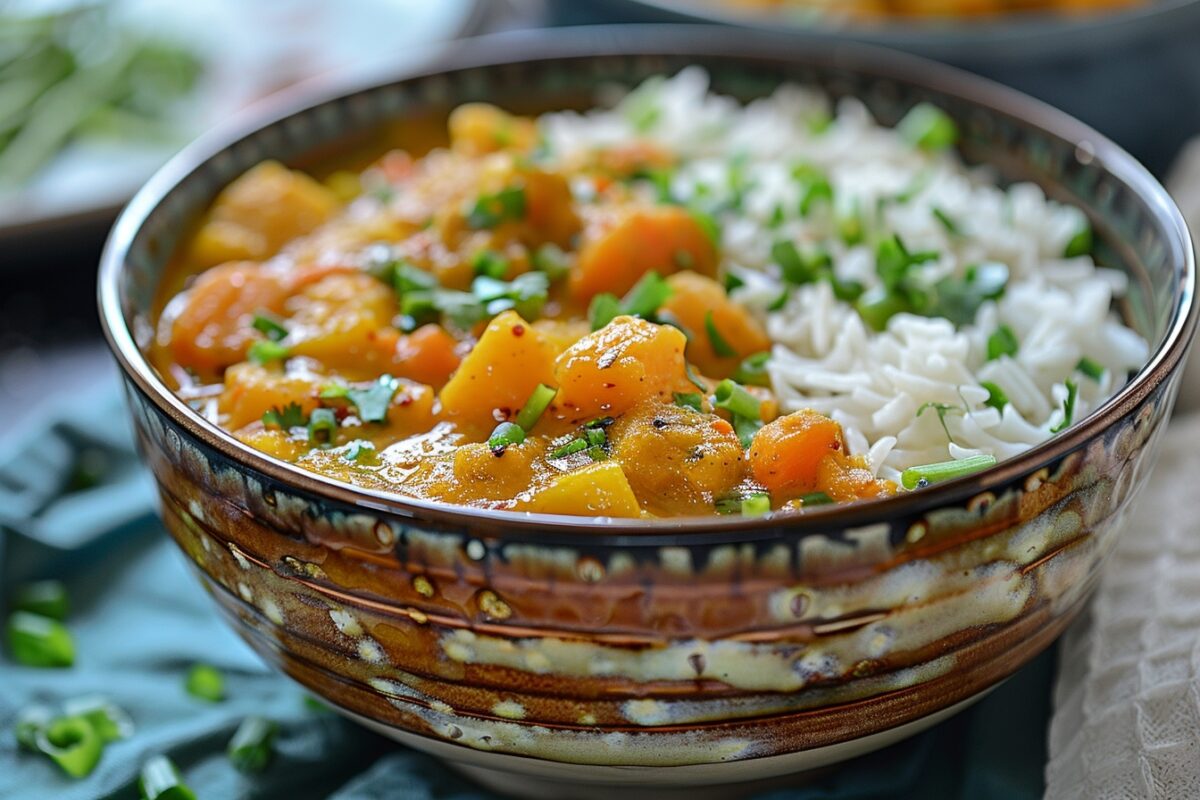 Recette facile pour débutants : comment réussir un curry végétalien en moins de 20 minutes