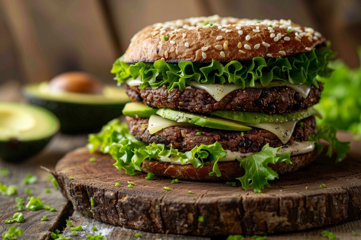 Création gourmande : burgers aux haricots noirs, une recette végétalienne pleine de saveurs