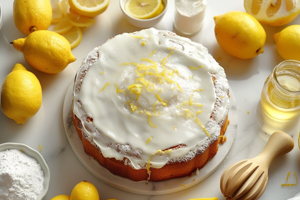 Découvrez comment ce gâteau au yaourt et citron va devenir le favori de votre famille : une recette simple et savoureuse