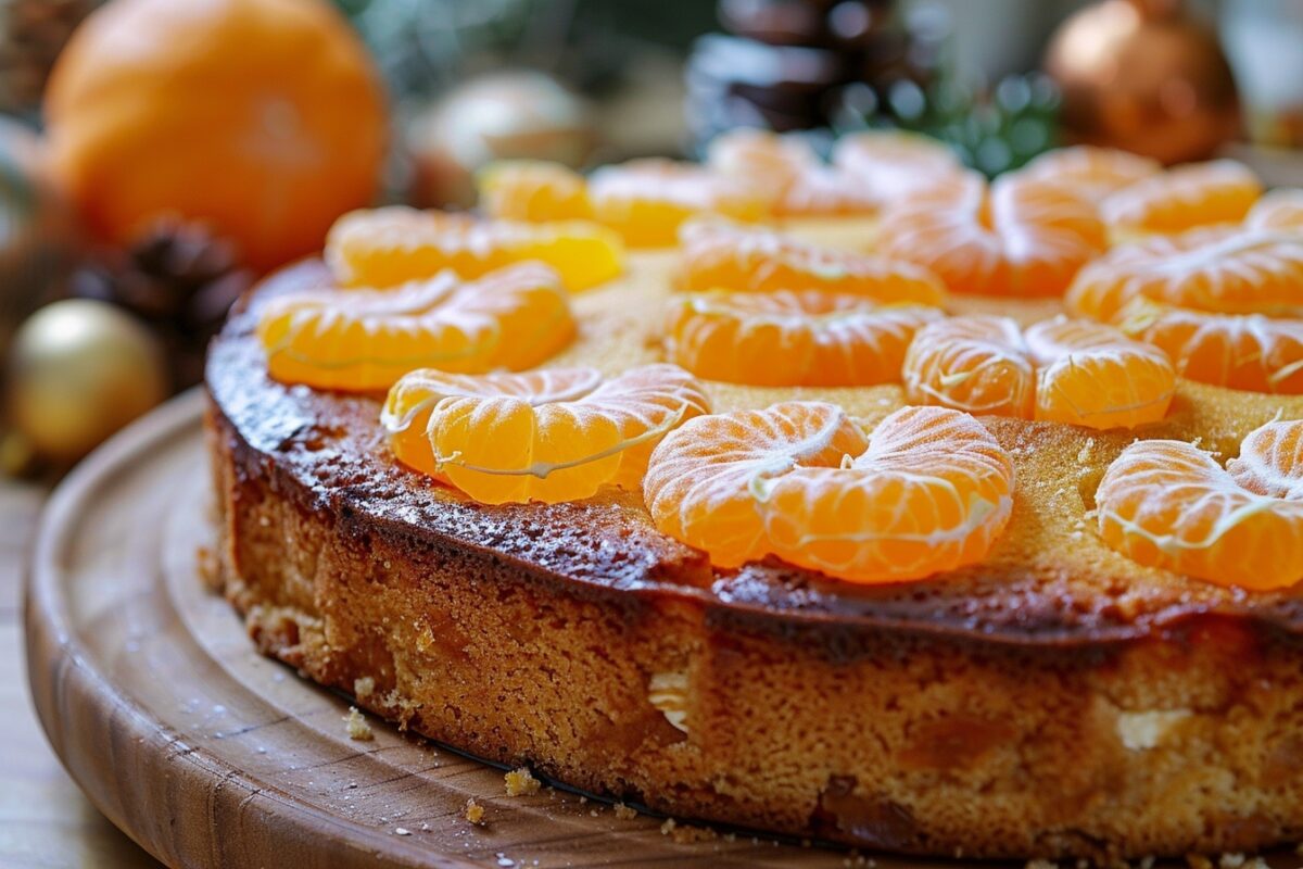 Découvrez comment créer un délicieux gâteau moelleux aux mandarines pour égayer vos soirées d'hiver
