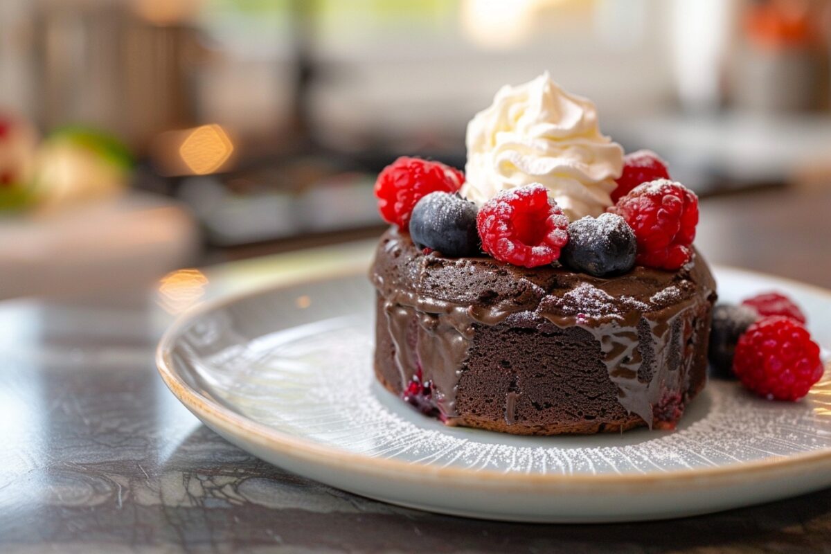 Découvrez comment préparer un gâteau au chocolat sain en un instant sans même allumer votre four!