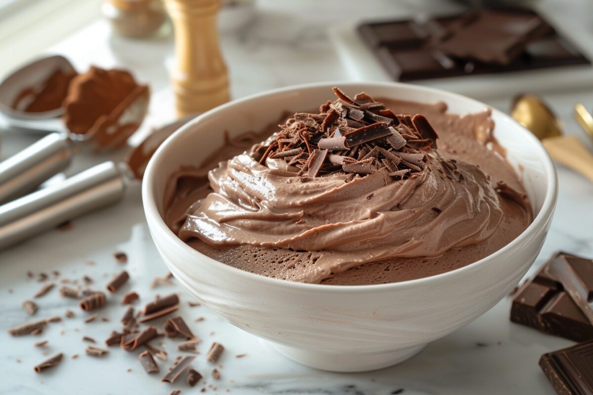 Découvrez comment rendre votre mousse au chocolat incroyablement légère avec cet ingrédient magique suggéré par un chef célèbre