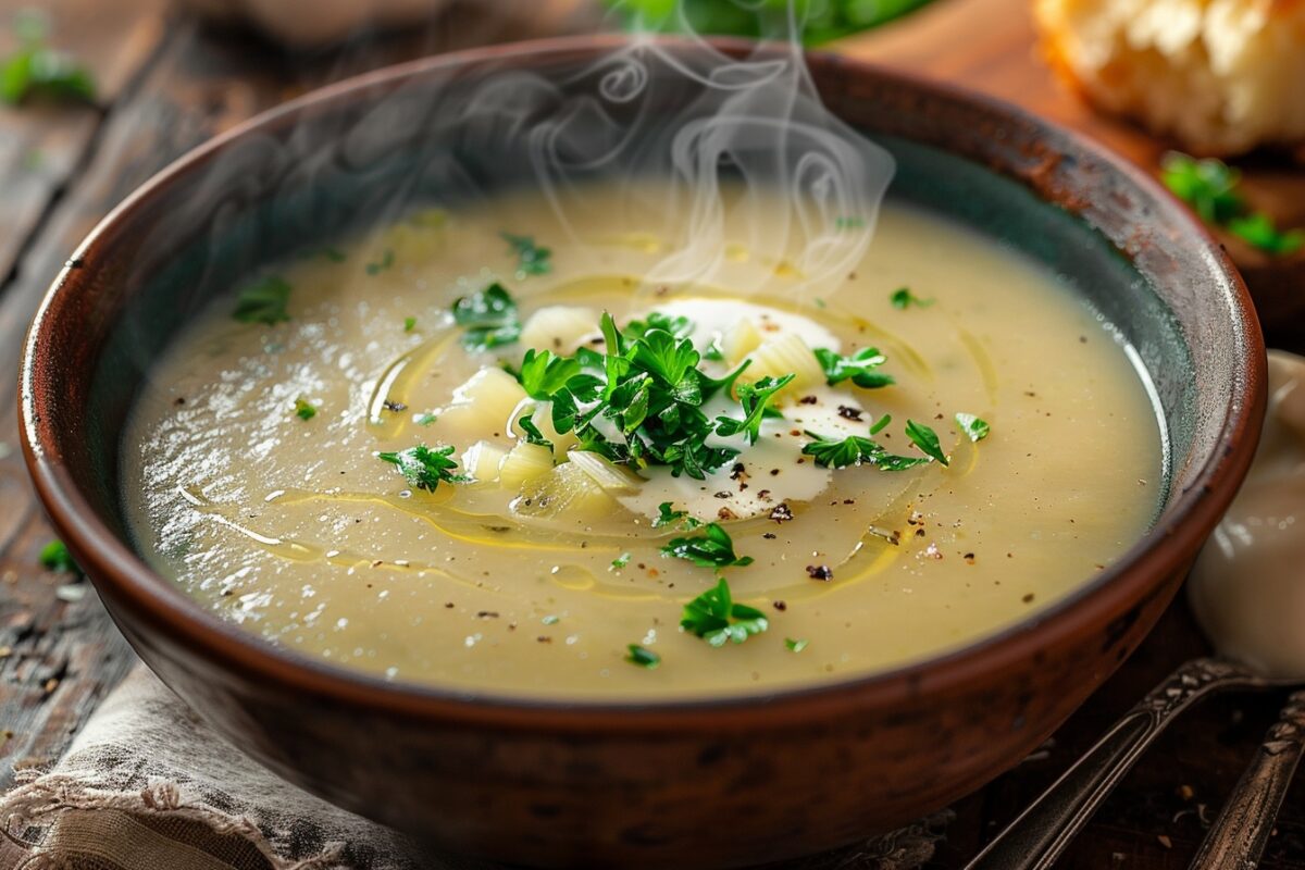 Découvrez les secrets du potage aux poireaux de grand-mère pour réchauffer vos soirées d'hiver
