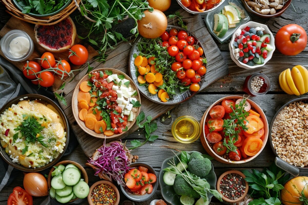 Inspiration nordique : smörgåsbord végétalien, un festin de saveurs