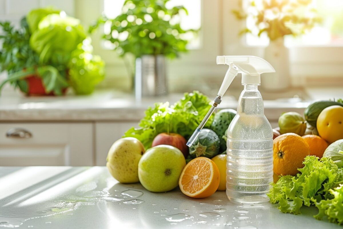 Les secrets dévoilés : Découvrez si le vinaigre blanc est vraiment votre allié pour nettoyer les fruits et légumes