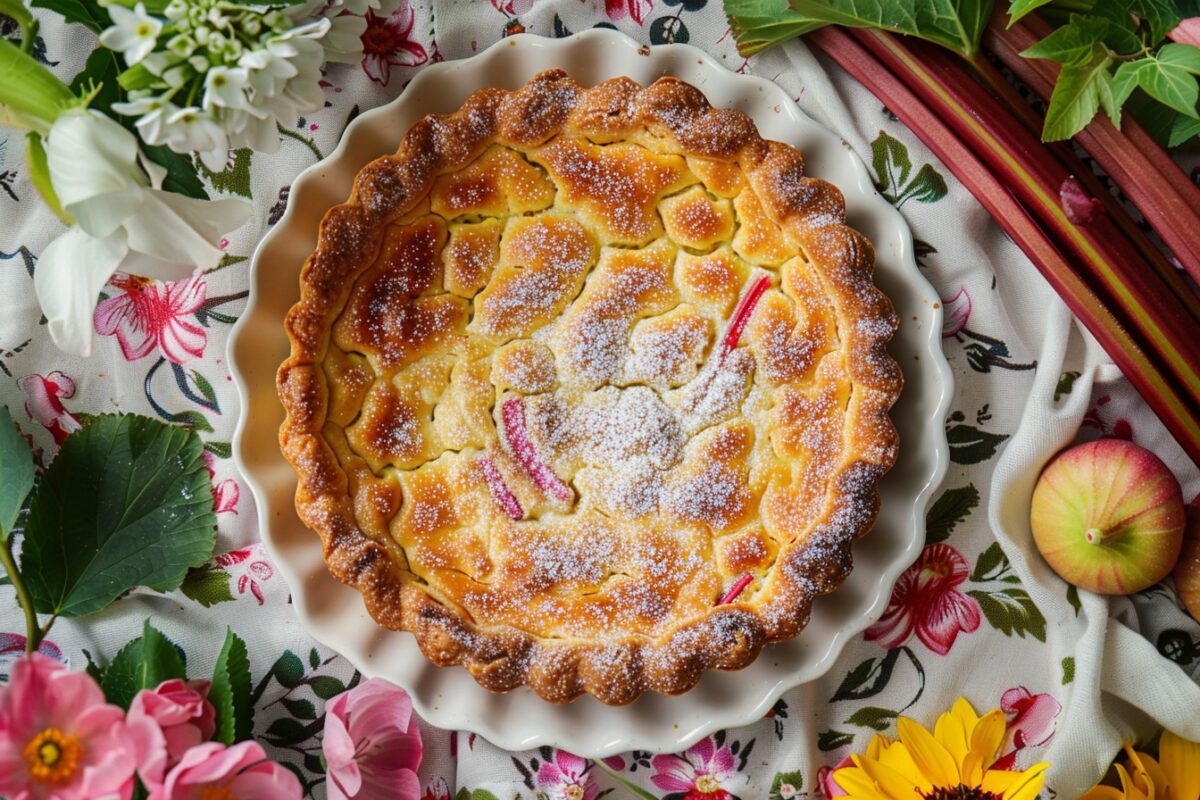 Les secrets du clafoutis à la rhubarbe : découvrez comment cette recette simple peut transformer votre table de printemps
