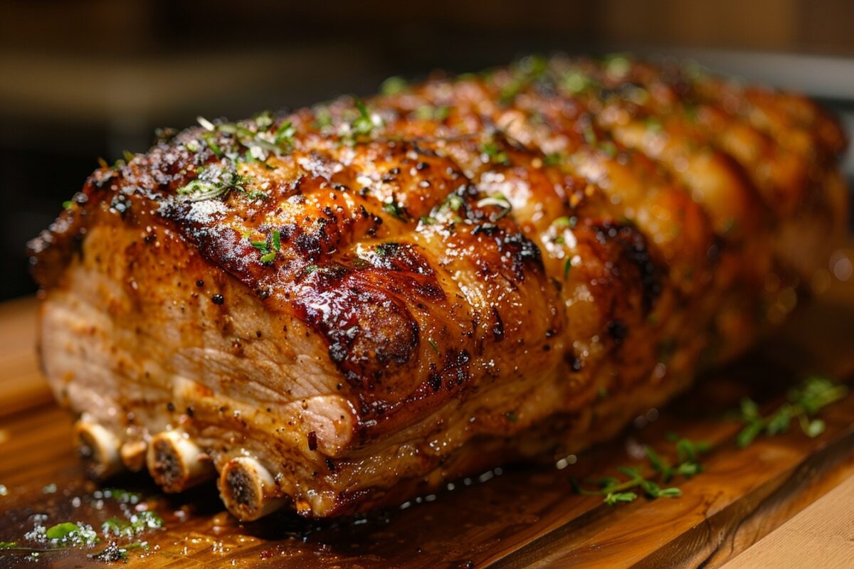 Voici les secrets d’un rôti de porc au four parfait, croustillant et juteux que vous devez essayer