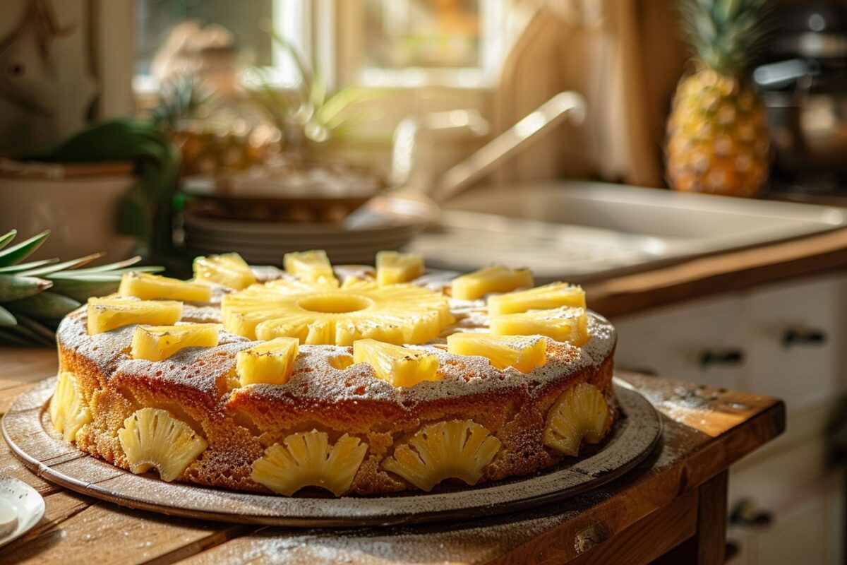 Découvrez la recette du gâteau à l’ananas de Laurent Mariotte : une explosion de saveurs tropicales à chaque bouchée