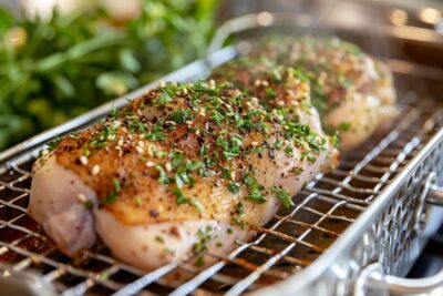 Les secrets d'un poulet vapeur aux herbes parfait: découvrez comment élever vos dîners à un niveau gastronomique