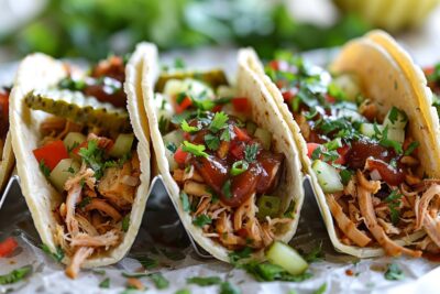 Tacos de jackfruit façon pulled pork de tous les records, une révolution végétalienne savoureuse